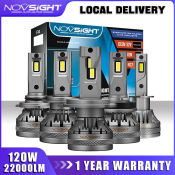 Novsight LED Headlight Bulbs - 120W/22000LM - White - Car