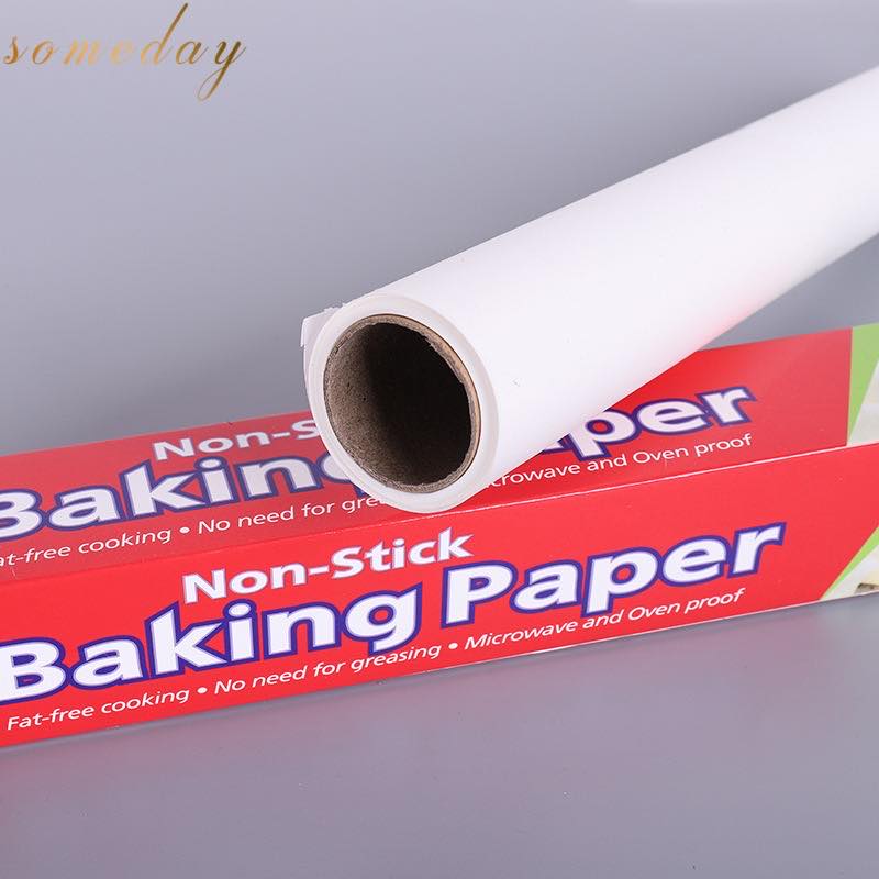 Iopqo Kitchen Utensils Set 10M Baking Paper Parchment Paper Rectangle Baking Sheets for Bakery BBQ Party Oven Mitts