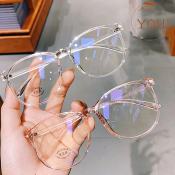 Anti-Blue Light Round Eyeglasses for Women by 