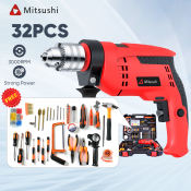 Mitsushi 850W Impact Drill Kit with Variable Speed and Case
