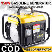 Portable Gasoline Generator 950W - Ultra Quiet and High Quality