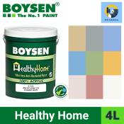 Boysen Odorless Antibacterial Latex Paint - 4L, 10 Colors