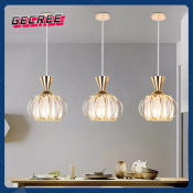 GECREE Crystal Chandelier - Nordic LED Ceiling Lamp (10-year warranty)