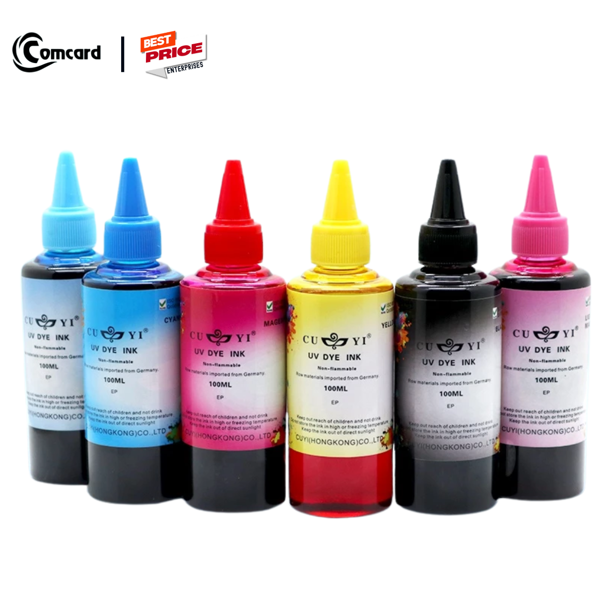 Cuyi 100ml Dye Ink For Inkjet Printer Continuous Refillable C M Y K Lc Lm Presyo 35 Piso*Libreng Shipping