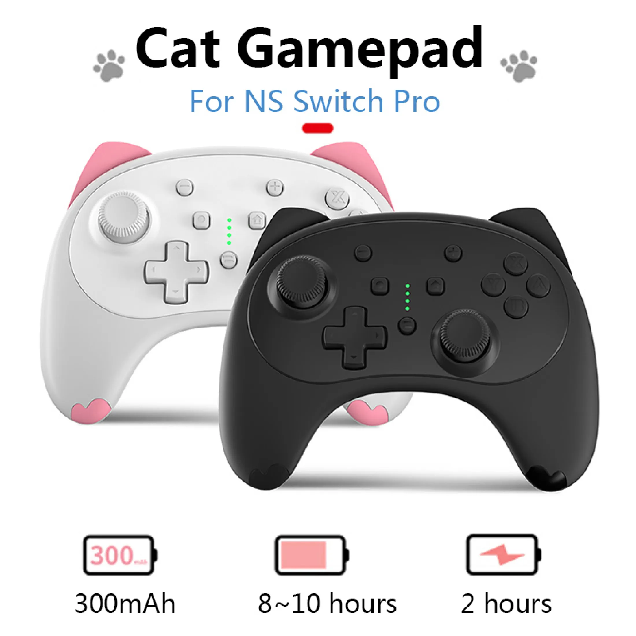 Hot Sale Cute Fashion Bluetooth Wireless Switch Controller Mini Gamepad For Nintend Switch Pro Lite Pc Android Steam Game Joystick Lazada Ph