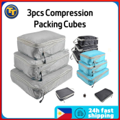 Compression Packing Cubes Set for Travel Organization, Brand: TravelWise