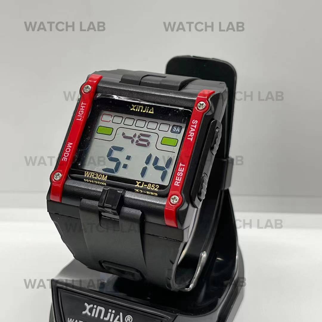 Xinjia Xj-850 30m Waterproof Sports Watch - all video operation. - YouTube