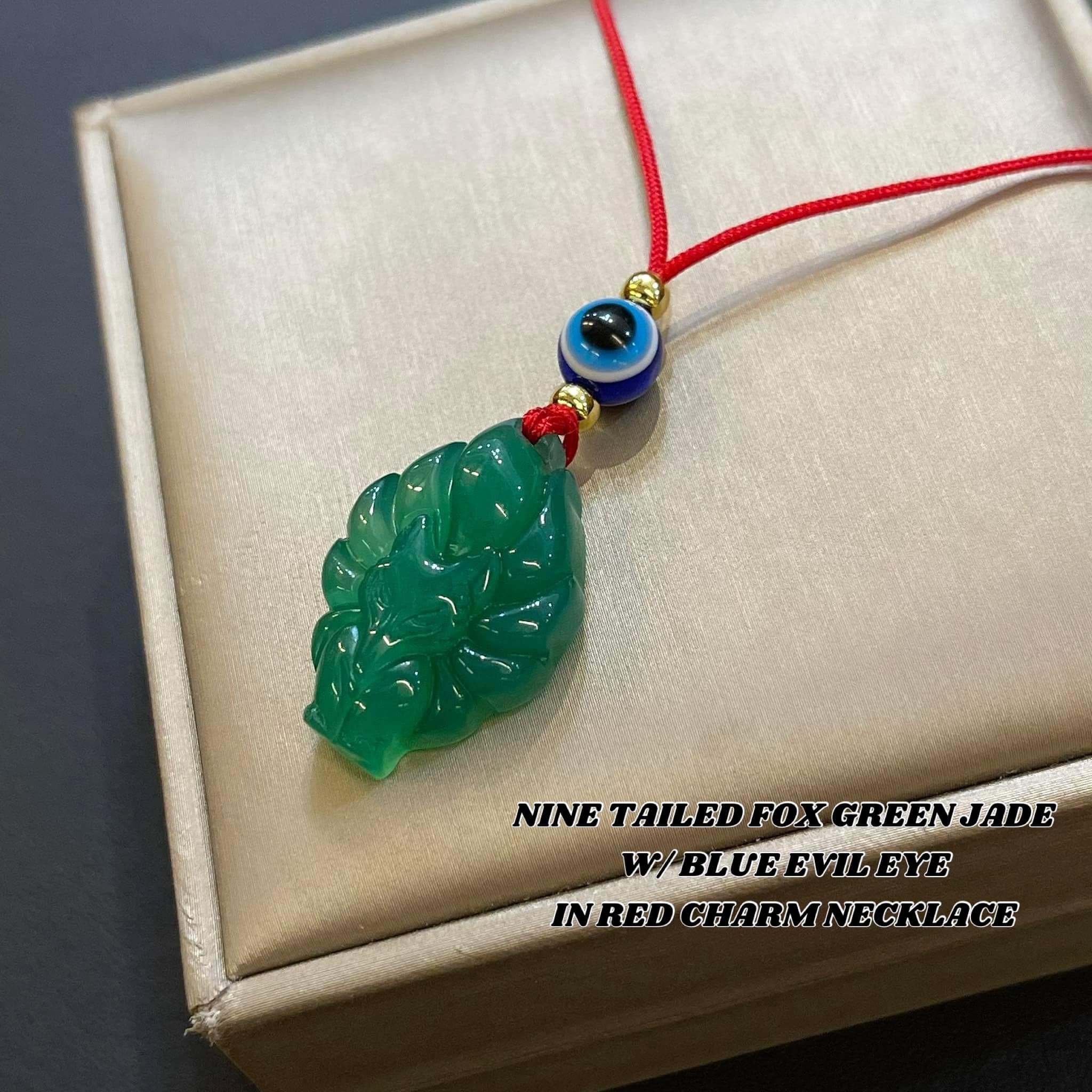 jade gold buddha necklace w/red string chain | Shopee Philippines