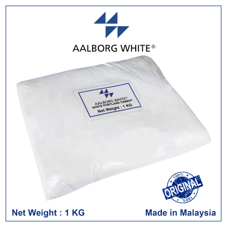Aalborg White Portland Cement Powder - High Whiteness, High Strength