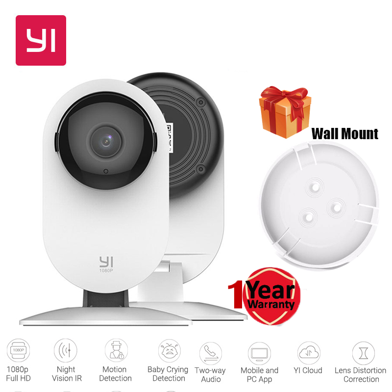 Yi Home Camera 3 1080P / Yi Home 3 CCTV Yi Home 3International Version With MCMC+gift wall Mount 1pcs(One-year warranty)