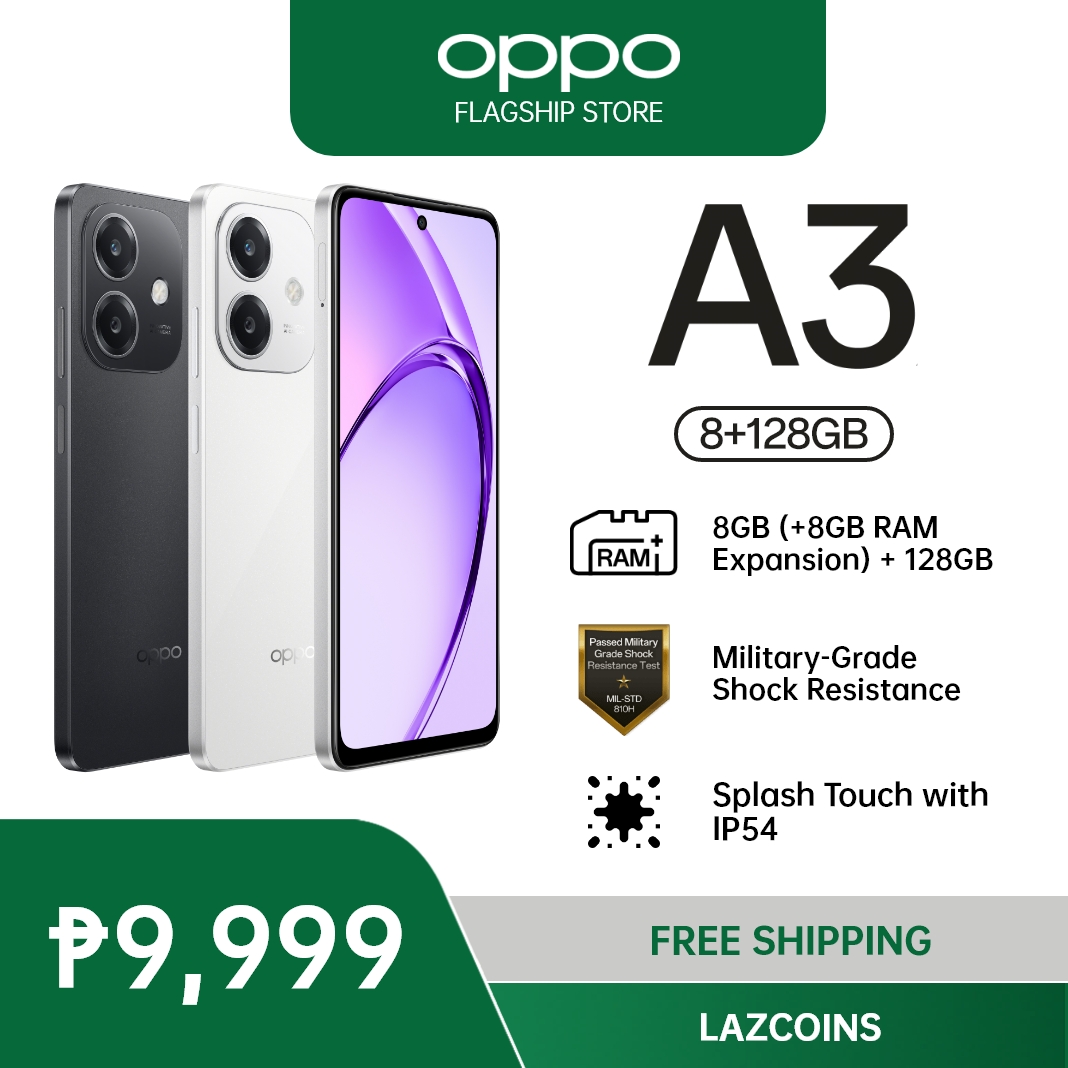 OPPO A3: 45W Charge, Military-Grade, IP54 Splash Resistance