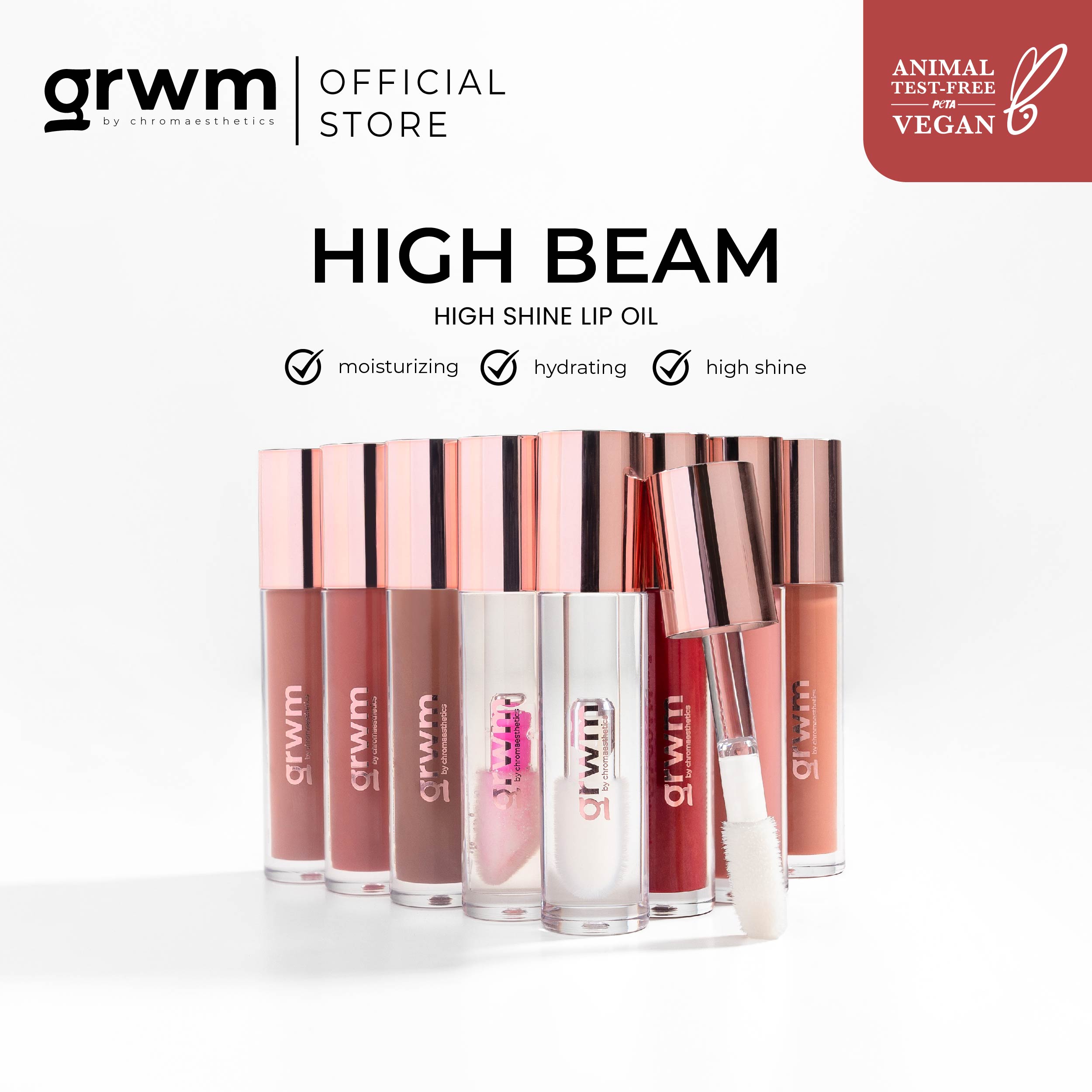 Discount on GRWM Cosmetics  shoes - SKU: High Beam High Shine Lip Oil