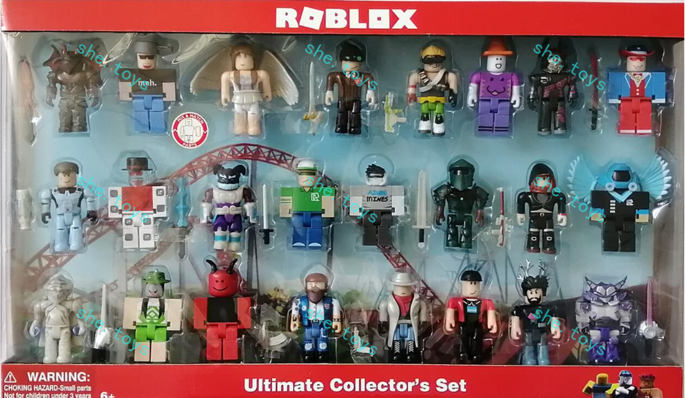 The latest ROBLOX 24 IN 1 movable weapon doll ROBLOX LEGO