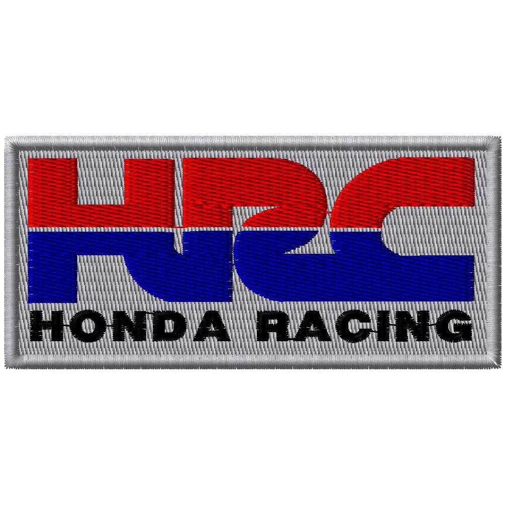 Sewing on Clothes HRC Honda Racing Motorcycle  Patches Logo Embroidery Iron on