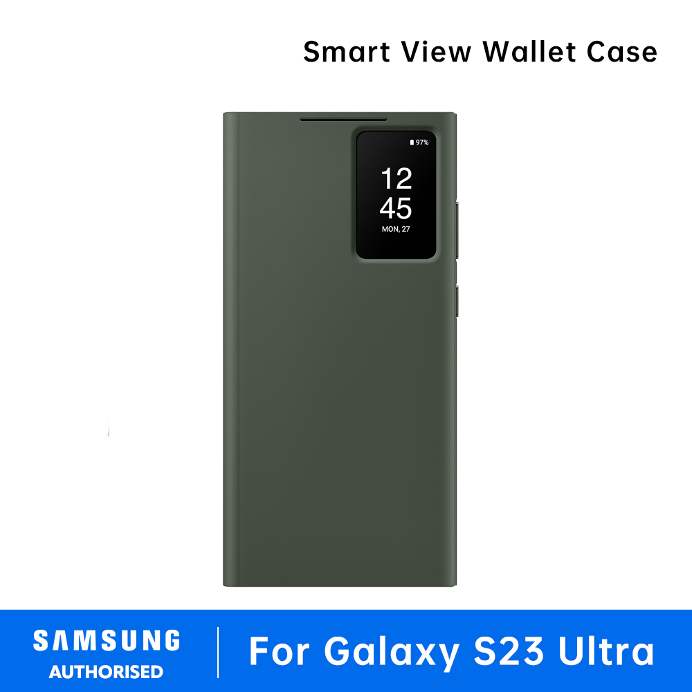 Original Samsung S23 Ultra Smart View Flip Case For Samsung Galaxy S23/S23 Plus 5G Phone LED Cover S-View Cases - Image 4