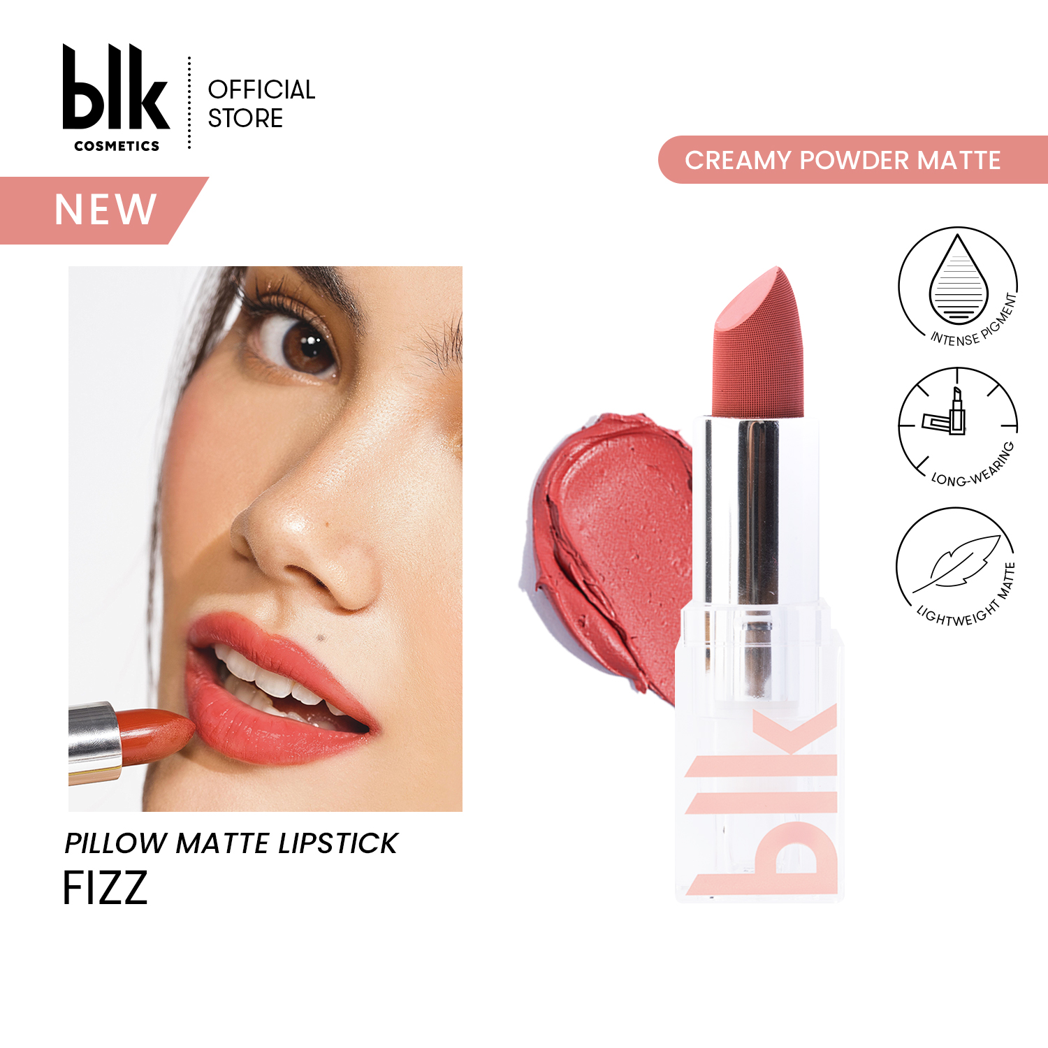 Discount on Blk Cosmetics  shoes - SKU: Blk Cosmetics Pillow Matte Lipstick