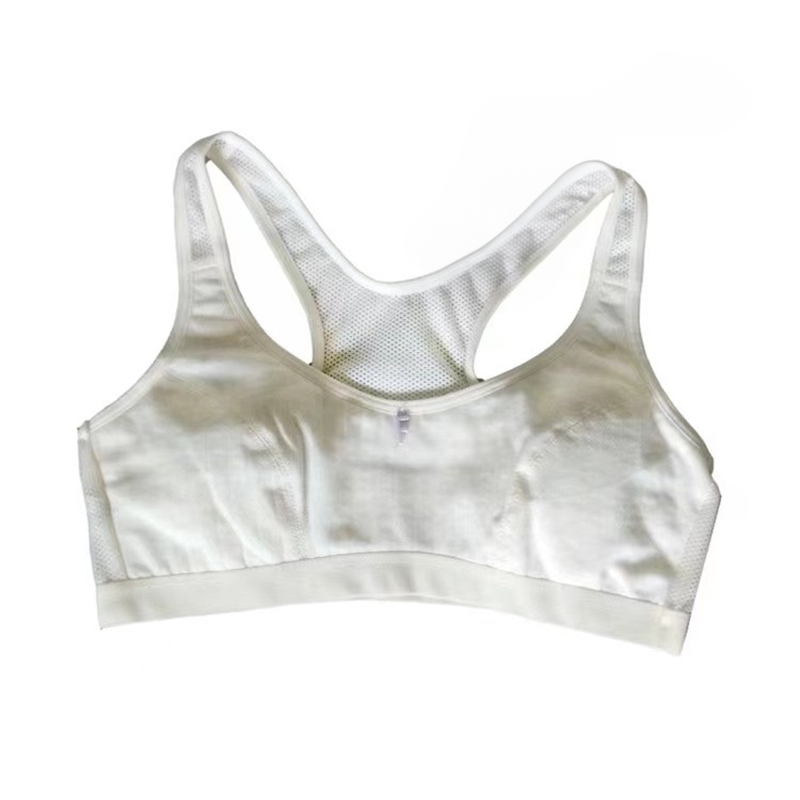 HARUI 1011 Tank Top-Style Pure Cotton Breathable Teenage Bra