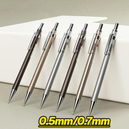 Metal Mechanical Pencil, 0.5mm/0.7mm, Automatic, by [