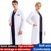 "Non-shrinking Lab Coat for Students and Doctors - "