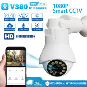 V380 Pro 3MP CCTV Camera with Rotatable 360° Tracking