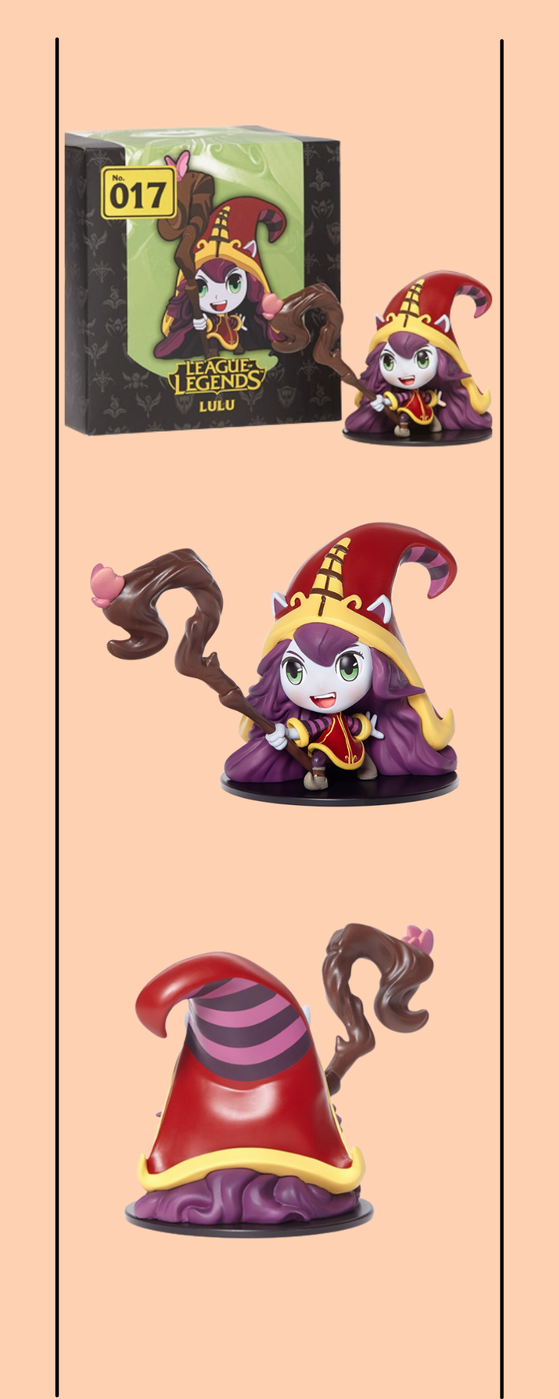 2 PIECE OF LEAGUE OF LEGENDS FIGURINE 8CM SET (KATARINA AND LULU