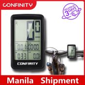 CONFINITY Waterproof Bike Speedometer Odometer with USB Rechargeability