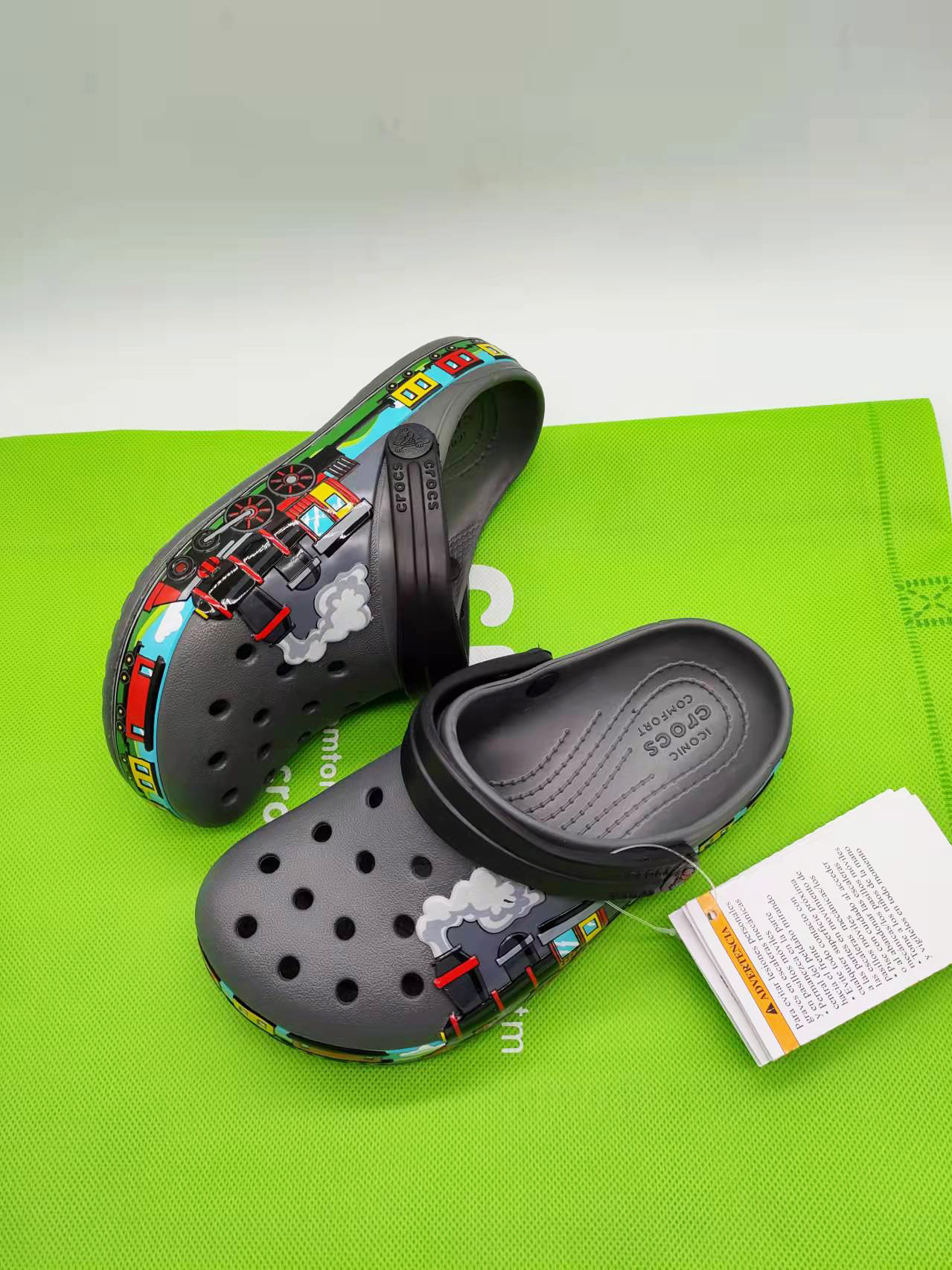 Crocs crocband train for kids sandals with ecobag Lazada PH