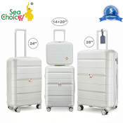 Sea Choice Carry On Luggage Set with Spinner Wheels