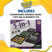 Retailmnl Classic Board Games - Snakes & Ladders, Chess, and more