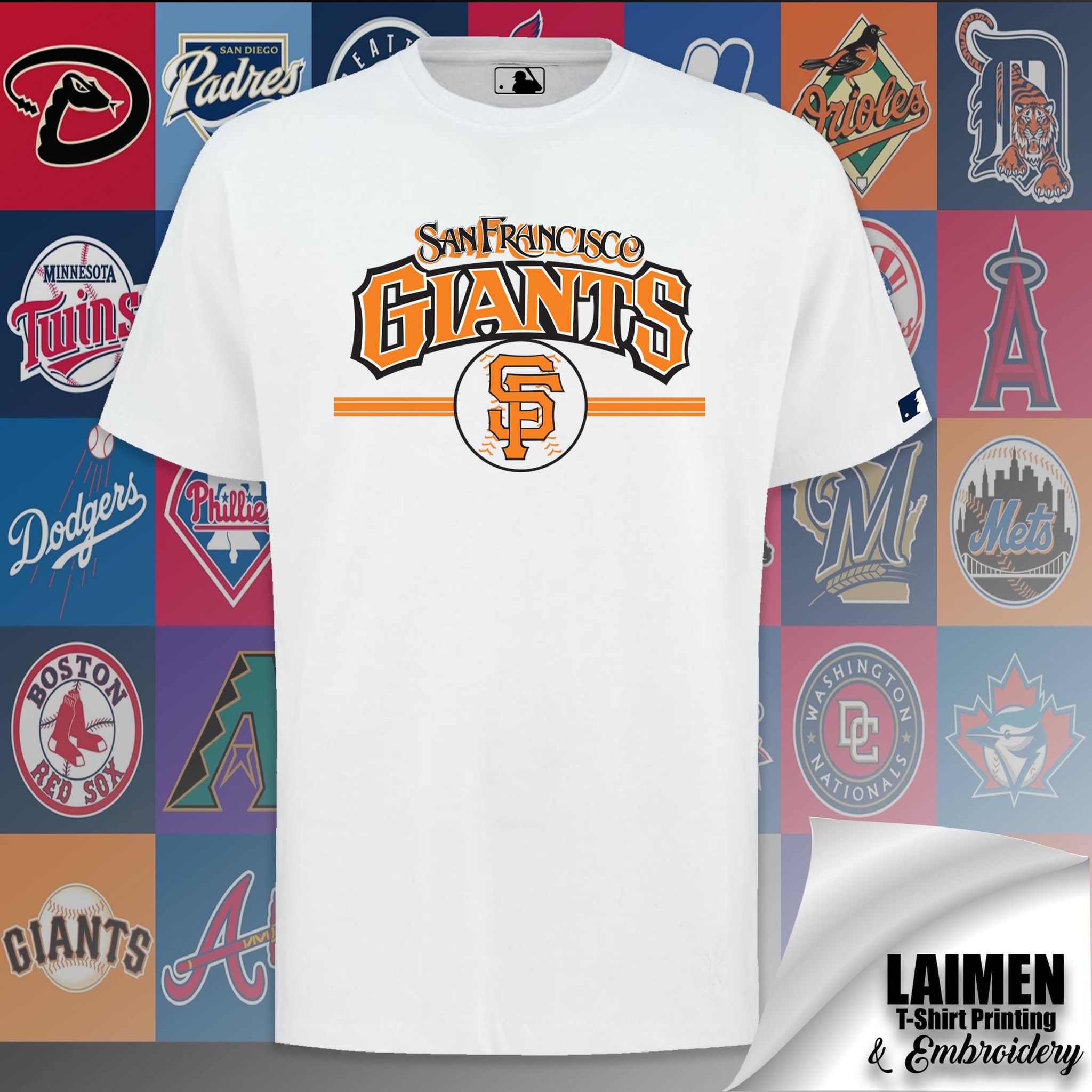 San Francisco Giants Gildan Filipino Sun T-Shirt - Black