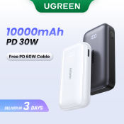 UGREEN 10000mAh PD 30W Fast Charge Powerbank for iPhones and Samsung