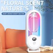 Aromatherapy Rechargeable Aroma Diffuser with Digital Display