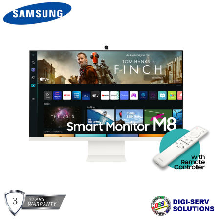 Samsung 32" 4K UHD Smart Monitor, HDR10+, Game Bar