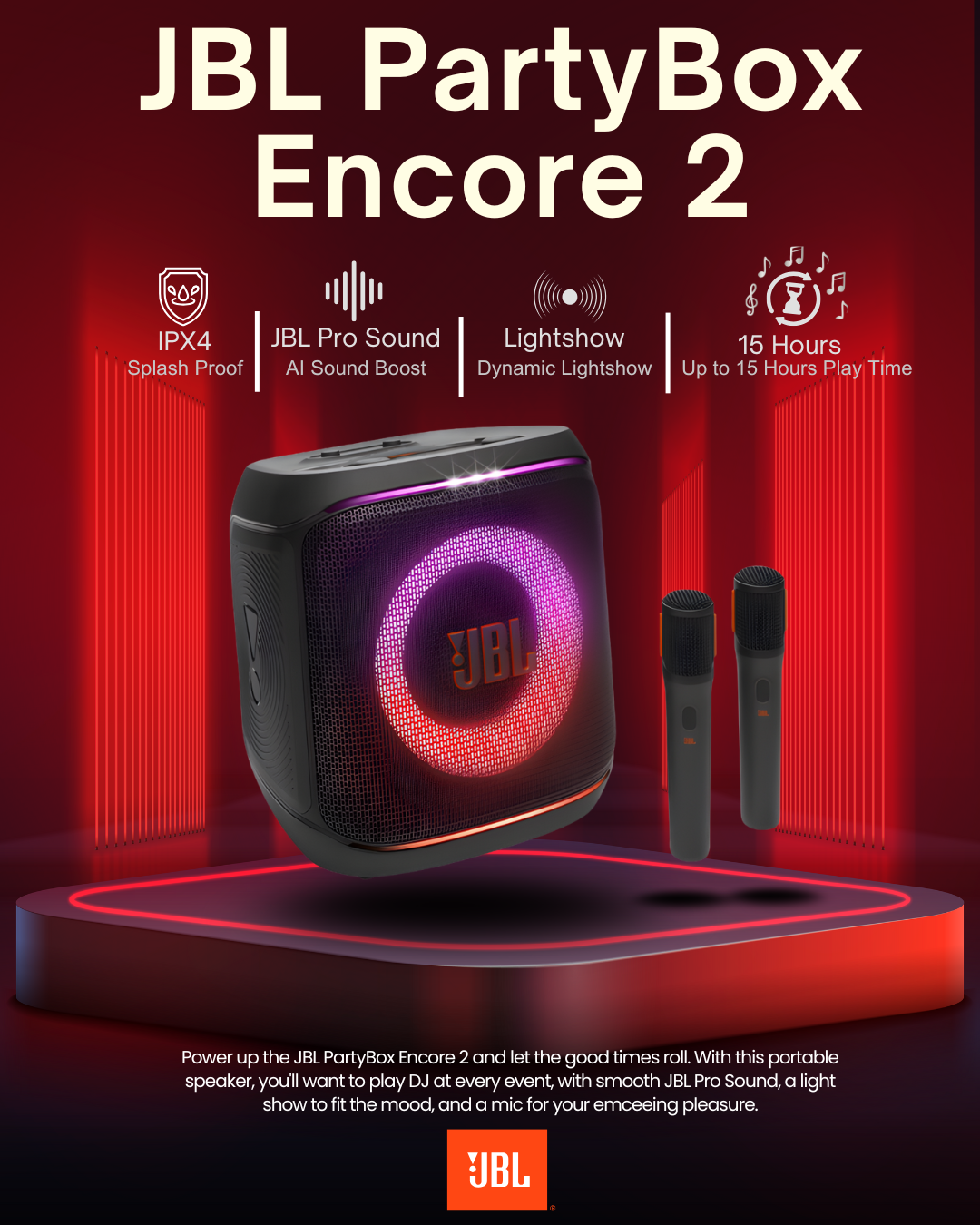 JBL PartyBox Encore 2