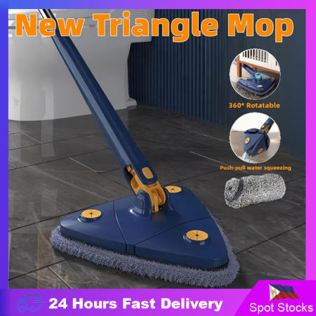 360° Rotatable Triangle Floor Mop by GREENSINDOOR