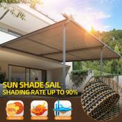 Greenbay Sun Shade Mesh Canopy Awning for Outdoor Protection