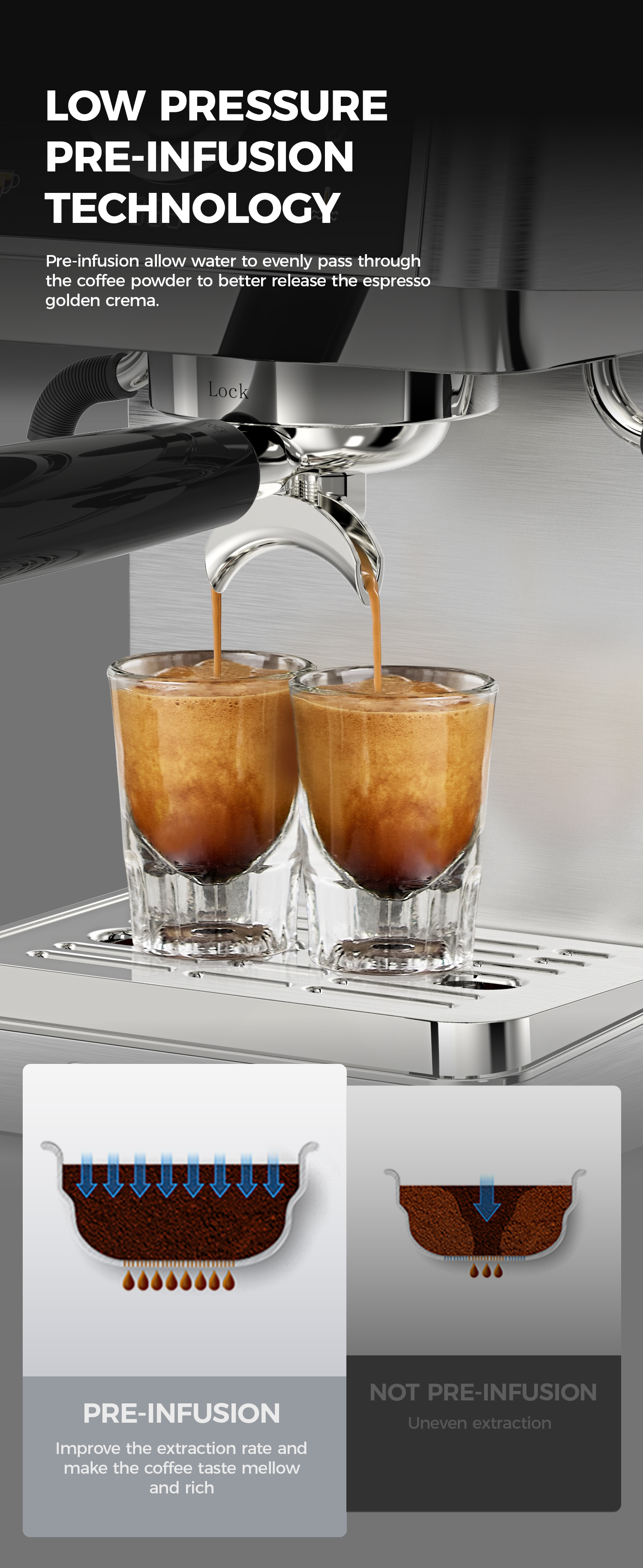 Tragbarer, Leistungsstarker Milchaufschäumer – Kaffeemixer, Mini