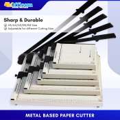 Officom Heavy Duty Paper Cutter with Adjustable Sharp Blade