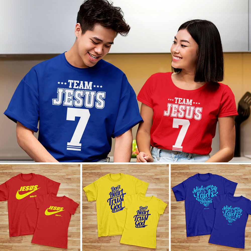 CHRISTIAN DESIGN SHIRT WORSHIP PSALM 