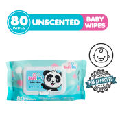 Babypal Unscented Baby Wipes with Vitamin E and Aloe