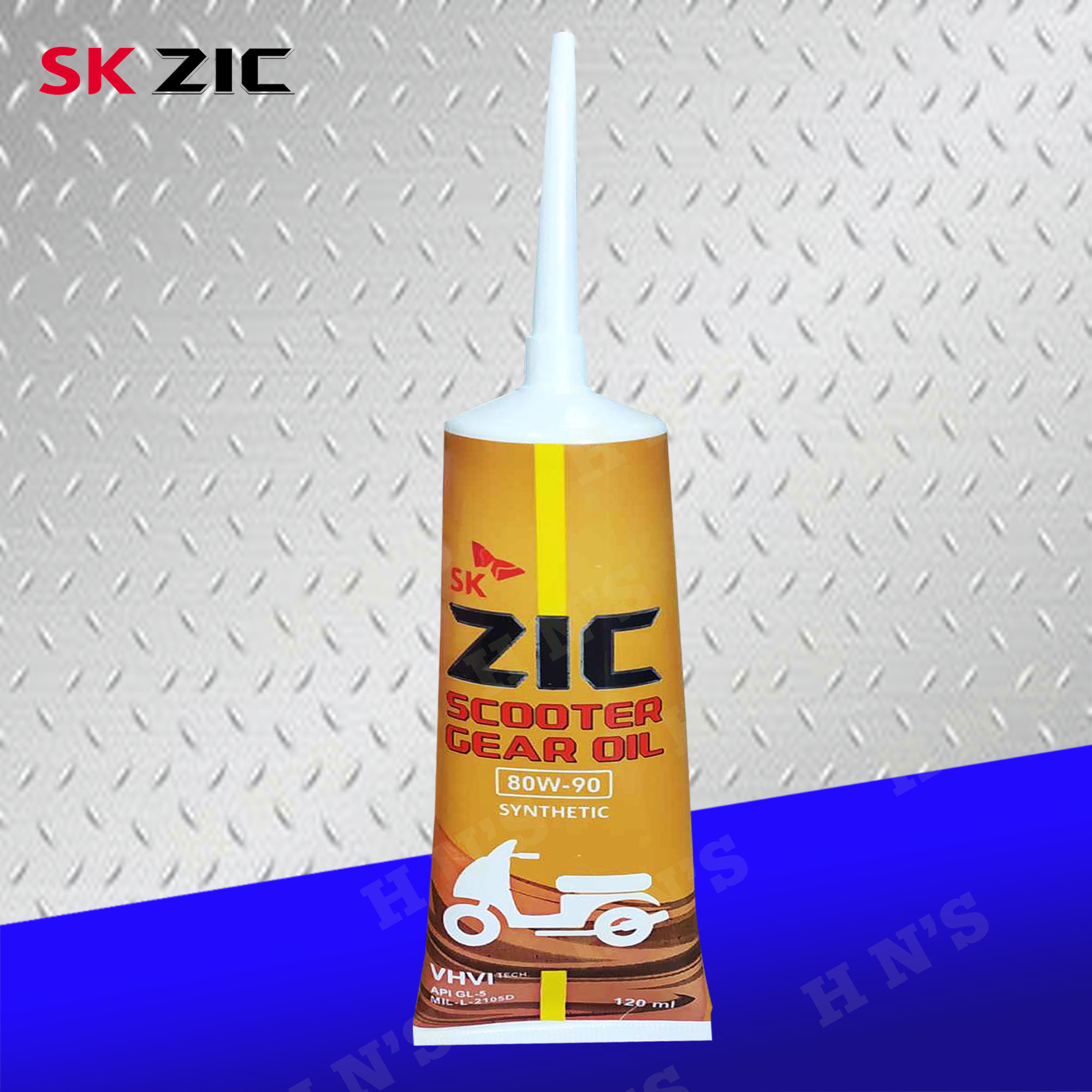 SK ZIC Scooter Gear Oil 80W-90 120ml