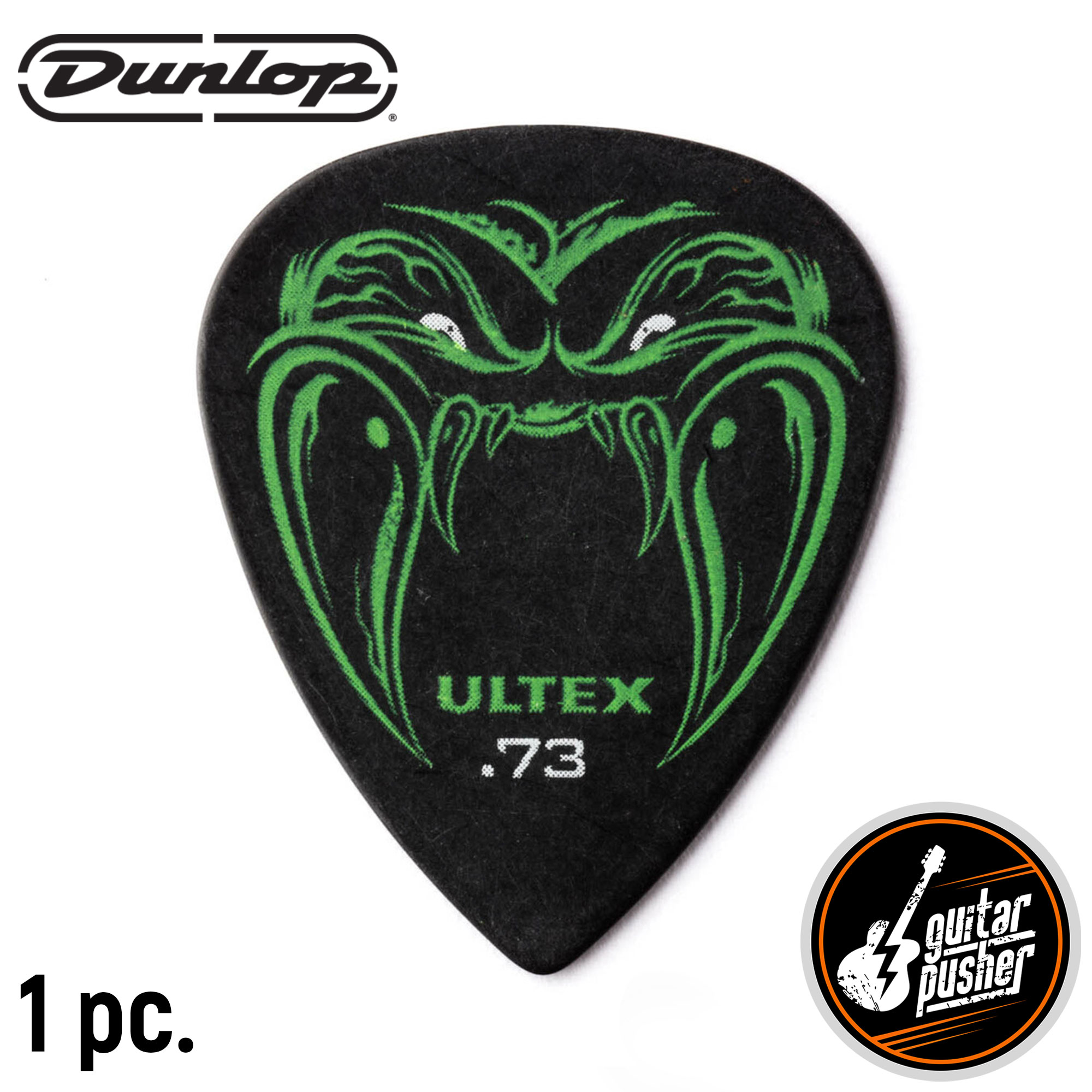 6pcs Dunlop Guitar Picks Tortex Standard 418 Mediator  0.5/0.6/0.73/0.88/1.0/1.14mm for Bass Acoustic Electric Guitar