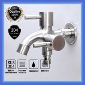 SUS304 Stainless Steel Two-Way Faucet for Kitchen and Bathroom