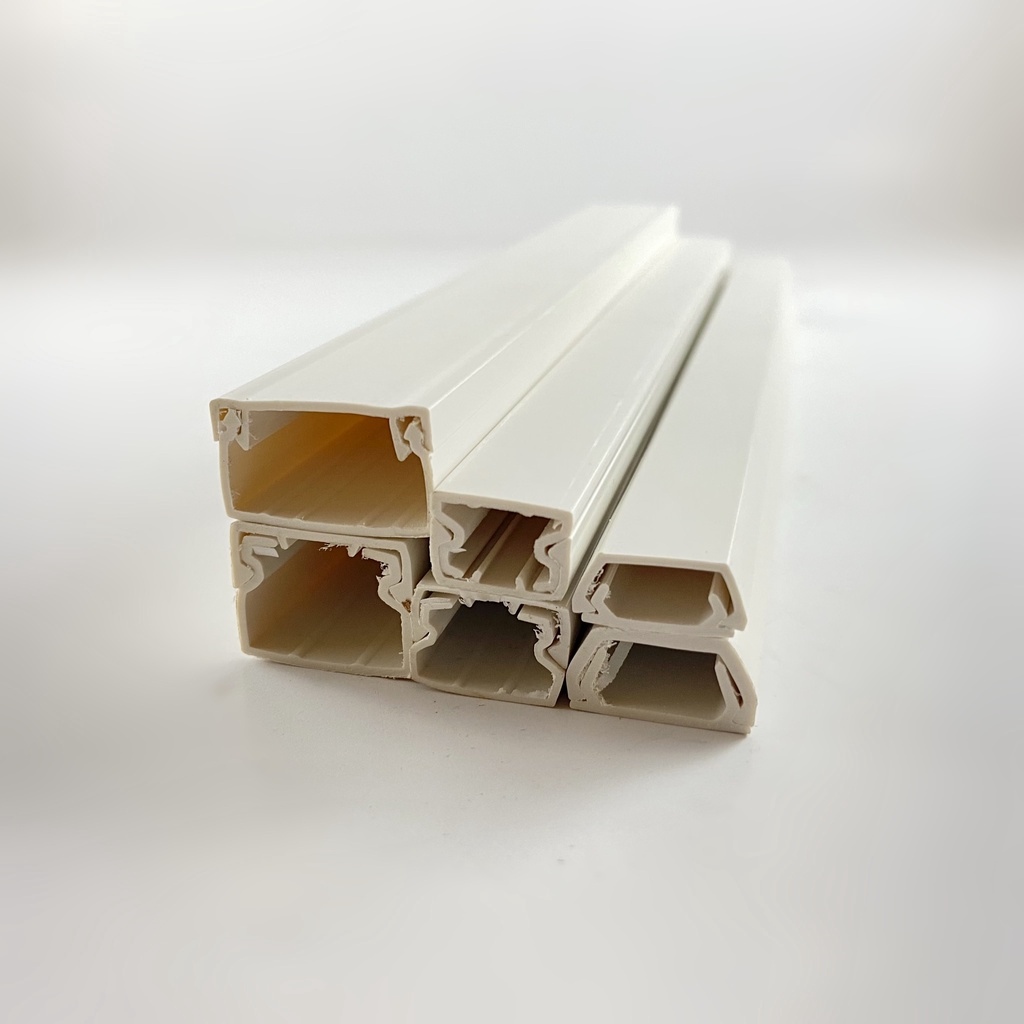 uPVC Electric Wire Moulding & Cable Trunking (Cut 2x 1.22m)