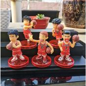 Slam Dunk Anime Figure Set - Sakuragi, Rukawa, Miyagi