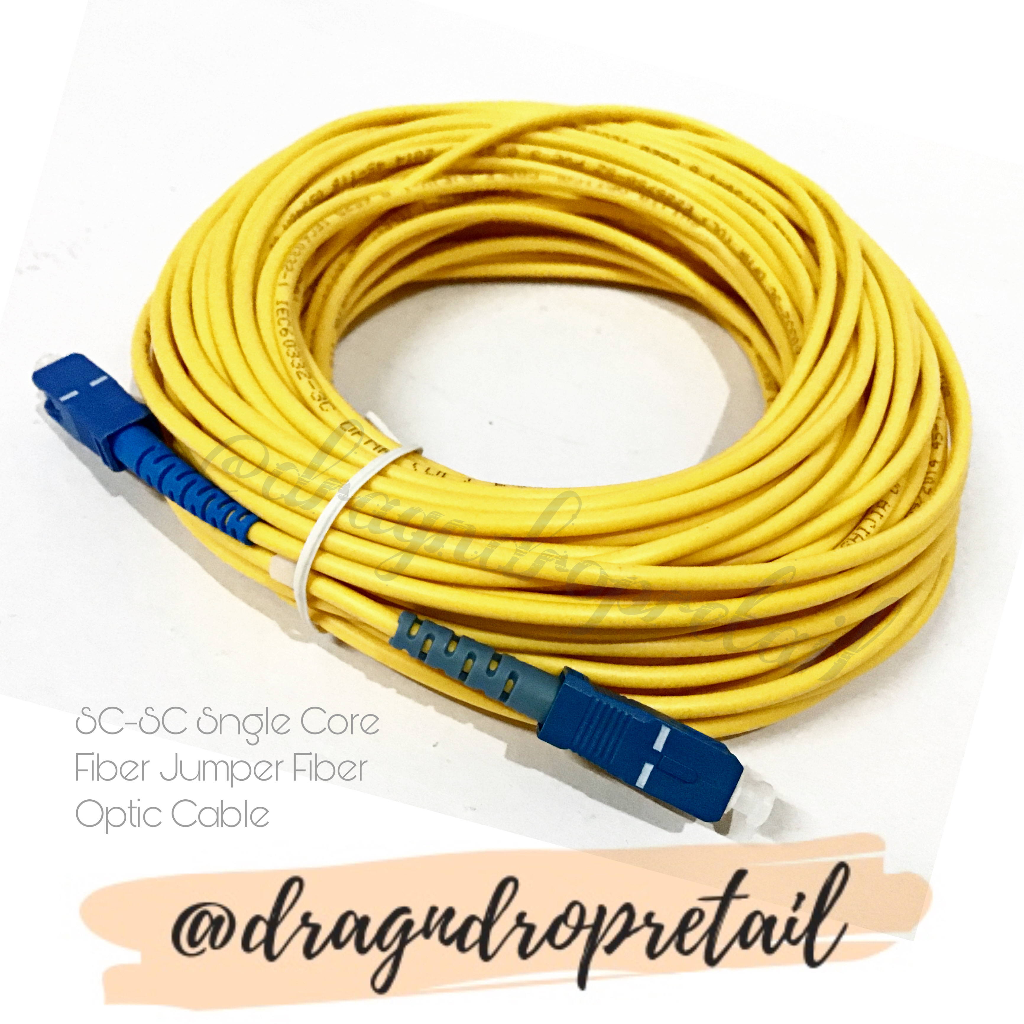 Fiber Optic Cable (for PLDT) SC/PC-SC/PC SC/UPC-SC/UPC Sngle Core