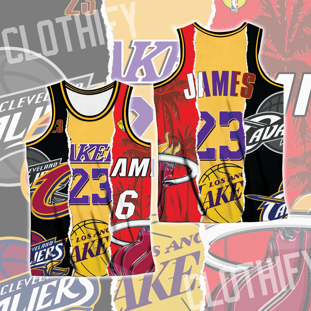 lebron all teams jersey