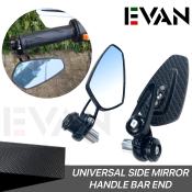 EVAN.ph Universal Motorcycle Handle Bar End Mirrors
