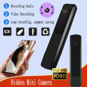 HD 1080P Mini Camera for Vlogging and Action Photography