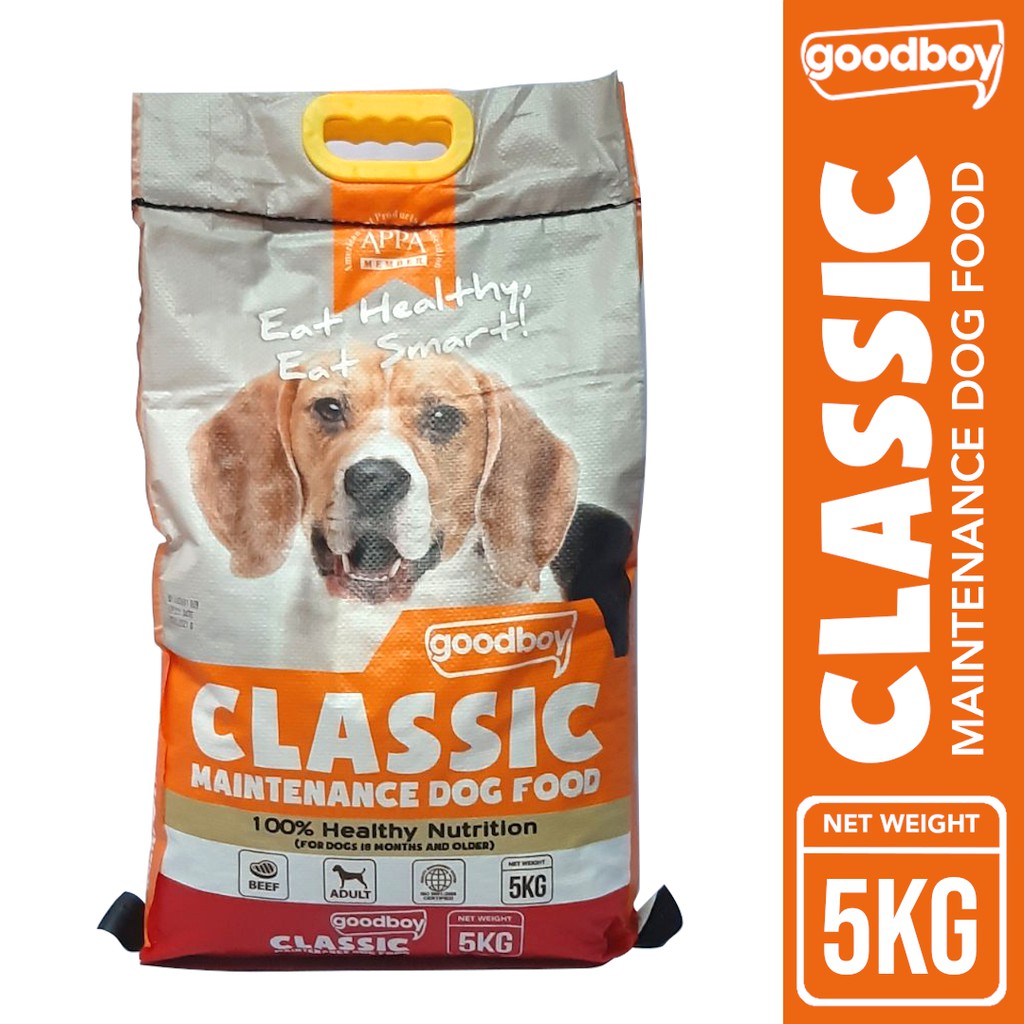 Good boy dog food best sale